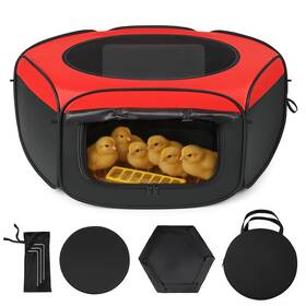 Qlgqlg Cbp001 Chick Brooder Pen Box Starter Kit For Baby Ch