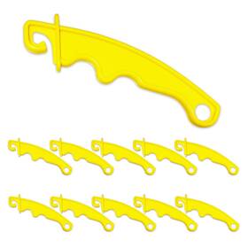 Qmark Yh-10 10 Pack Electric Fence Plastic Gate Handles Insul