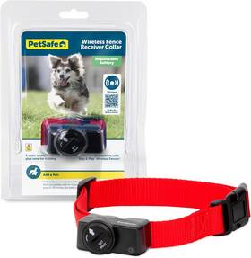 Radio Systems 831487 Petsafe Wireless Pet Containment System Receiver Collar For Dogs Red/black