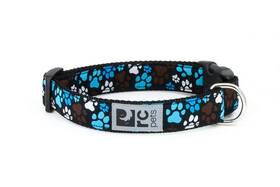 Rc Pet Products Pe-53002183 Pets 5/8 Inch Adjustable Dog Clip Collar X-small Pitter Patter Chocolate