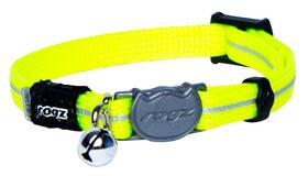 Rogz Crascdxs1 Collar Safeloc Alleycat Dayglow Xsmall