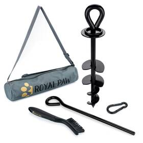 Royal Paw 860003615416 Royal-paw Dog Tie Out Stake - For Large Dogs Up To 210 Lbs Heavy Duty S