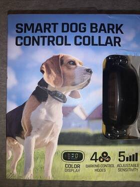 Smartdogs 2374260 Dog Bark Collar For Large Medium Small Dogs Rechargeable Smart An