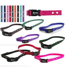 Sparky Pet Co 3q2h15.8 Heavy Duty Dog Fence Replacement Nylon Receiver Strap 3/4 Inch 2 Hole System Stra
