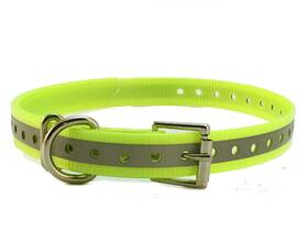 Sparky Pet Co 4334743972 3/4 Inch Reflective Yellow Dog Strap For Garmin Delta Sportdog