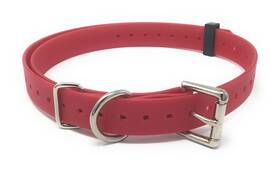 Sparky Pet Co 4334766668 Biothane 3/4 Inch Replacement Straps - 6 Colors Red
