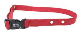 4346822364 Sparky Pet Co 3/4 Inch Nylon 2 H 1 5/8 Replacement Strap In Ground Systems Neon Orange