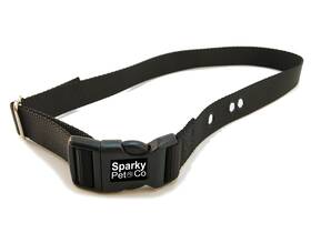 Sparky Pet Co 643845795856 Heavy Duty Dog Fence Receiver 1 Inch Nylon 3 Hole Replacement Strap