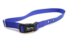 Sparky Pet Co 650348106188 1 Nylon 2 Hole 1.25 Dog Fence Receiver Replacement Strap