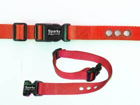 Os-ut-34bk Sparky Pet Co Nylon 3 Hole Consecutive Dog Fence Replacement Strap For Rfa 68
