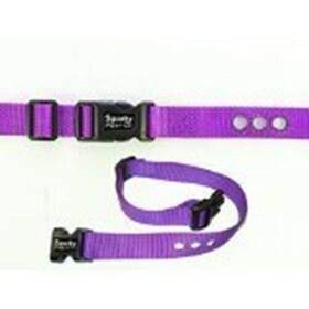 Sparky Pet Co U-1-pu Heavy Duty 1 Inch 3 Hole Replacement Dog Collar Strap- No Bark &