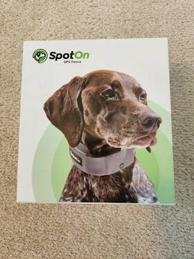 Spoton Gps Fence Sof-000-m0 Brand New Dog Wireless Collar Small Free Shipping