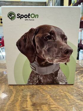 Spoton Sof-200-sv Gps Dog Fence And Tracking Collar Size Medium 12-18 Inch - Original Box