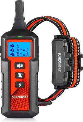 Sunzonsky 606267066812 Dog Training Shock Collar With Remote - Waterproof With