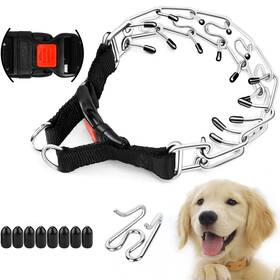 Supet Training-collar-0004c Dog Prong Collar Adjustable Training Pinch With Quick Relea