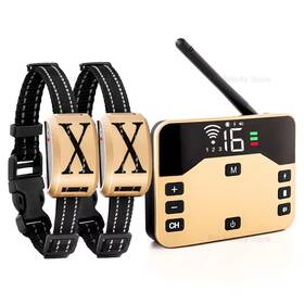 Supreme-goodsoutlet 313036613626 2 In 1 Wireless Electronic Dog Fence System And Remote Training Collar Beep Shock