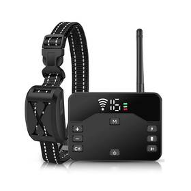 Teqhome Tz-h0-s24 Wireless Dog Fence 2-in-1 Electric System For 2 Dogs With Training