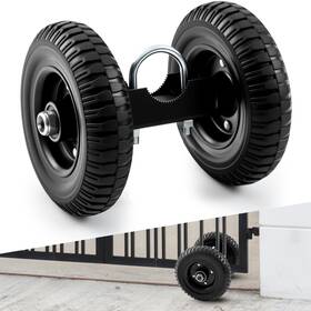 Threlaco Jyd-threlaco-2846 Rolling Fence Gate Wheel For Metal Wooden Chain Link Farm Support Wheel