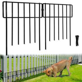 Thrivinest Xbd-wl003-26 Animal Barrier Fence 26 Pack No Dig Decorative Fences 17in H X10ft L