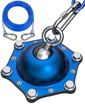 Topknot Gzt-02 Dog Tie Out Cable And Stake For Camping 360 Swivel Run- No Tang