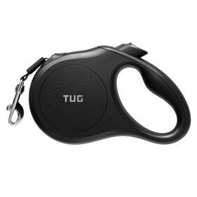 Tug T016-m-blk Quest Retractable Dog Leash 360 Tangle-free Retraction 16 Ft Stron