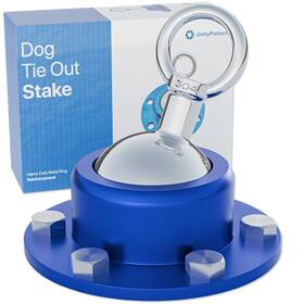 Unityprotect 360dogtie Dog Tie Out Cable And Stake For Camping 360 Swivel With 30