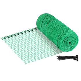 Vocray 5x100ft-g Plastic Garden Fence 5x100 Ft Deer Netting Temporary Mesh Fencing Anim