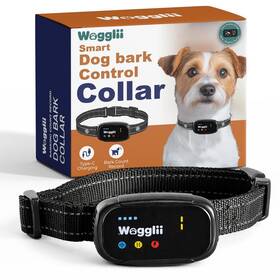 Wagglii 726872142722 Smart Ai Bark Collar For Large Medium Small Dogs Anti Barking Device With 5