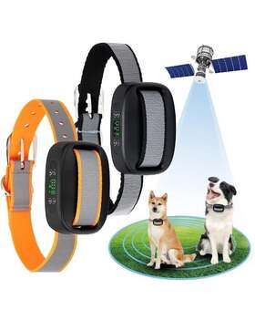 Wiez 705353657511 Gps Pet Electronic Fence Equipment Range 100-3300 Ft. For 2 Dogs