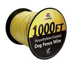 Windogz 860006872724 Dog Fence Wire For Electric System 1000 Ft Covers 1 Acre Area Ea