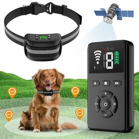 Wnoan 762765501764 Gps Wireless Dog Fence Training Collar With Remote 2-in-1 Upgraded Boun
