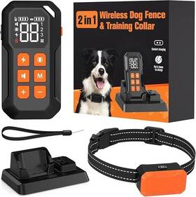 Wtbfx X004bwpb4t Wireless Dog Fence Electric For Dogs System Trainin
