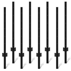 Lbg277 Xyadx Xyada Fence Posts Sturdy Duty Metal Post U For Fencing In Garden Y