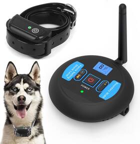 Yancen 313097431443 Wireless Dog Fence 2024 Upgraded Pet Electric Containment System Adjustable Con