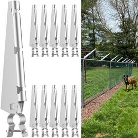 Yantuo Ytm238z35mm10 10 Pack Barbed Wire Arm For 1-3/8 Inch Chain Link Fence Galvanized Steel H