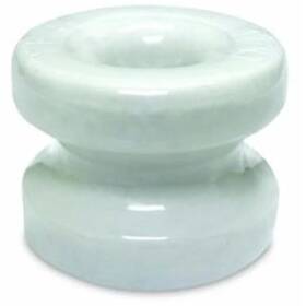 Zareba 679909 Ceramic Insulator White 1 3 4 In Dia. - Wp36