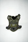 Tuxtoox No Pull Dog Harness, Large, Green Adjustable Reflective Vest Nwot. Fixed Price $17.99.