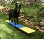 Dog Agility Mini Puppy Teeter / See Saw Wobble Board. Fixed Price $125.00.