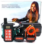 Two-dog Underground Containment Electric Fence & Remote Collar Bark Trainer. Fixed Price $199.95.