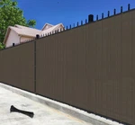 Bynbbur 4'X50' Brown Privacy Fence Net 90% Uv Blockage Windscreen. Fixed Price $74.68.