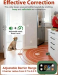 Electronic Fences Wireless Pet Barrier Outdoor Indoor Waterproof Adjusta. Fixed Price $84.99.