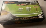 Funace Pet Fence System - Rechargeable & Waterproof Shock Adjustable. Fixed Price $35.00.