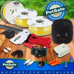 Petsafe 1-3 Dogs Deluxe In-ground Underground Fence 1500 Ft Wire 20-14 Gauge. Fixed Price $373.99.
