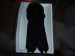 Black Hood Mesh Face Invisible Halloween Mask Clean. Fixed Price $17.99.