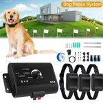 Wireless Electric Fence Pet Containment System Shock Collar For 3 Dogs. Fixed Price $40.98.