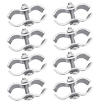 Inbyme Chain Link Fence Panel Clamps Set 1-3/8 32MM Dog Kennel Saddle. Fixed Price $33.76.
