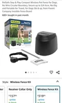 Petsafe Stay (2) And Play Wireless Fence 1-1/2 Acre Portable New. Fixed Price $350.00.