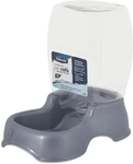 Petmate Cafe Ash Blue Gravity Waterer .25 Gallon For Cats Dogs Easy To Clean. Fixed Price $12.61.