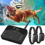 Wireless Electric Fence Pet Containment System Shock Collar For 1/2 Dogs. Fixed Price $28.99.