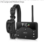 Bhcey 2025 Wireless Boundary System Electric Dog Fence & Training Collar. Fixed Price $60.00.